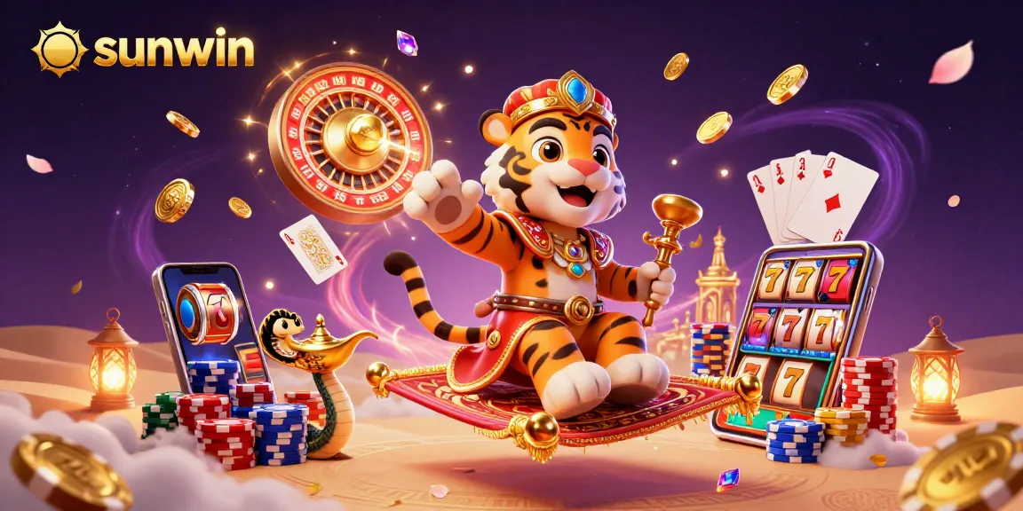 Experience thrilling gameplay on sunwin chính thức with vibrant slot reels and golden treasures!